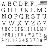 IOD APOTHECARY LABELS 6X6 IOD STAMP™ Stamps