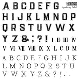 IOD APOTHECARY LABELS 6X6 IOD STAMP™ Stamps