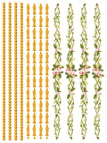 IOD Inlays - PETITE FLEUR PINK IOD PAINT INLAY 12X16 PAD™