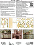 IOD Inlays - PETITE FLEUR PINK IOD PAINT INLAY 12X16 PAD™