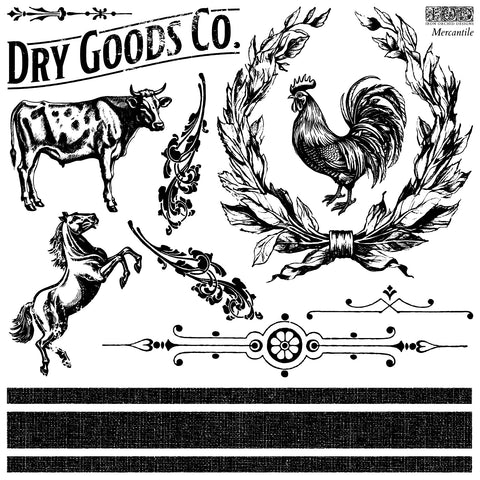 IOD Stamps - MERCANTILE 12X12 IOD STAMP™