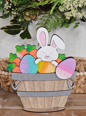 Interchangeable Woven Basket Bases