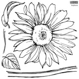 Sunflowers 12x12 IOD Stamp™
