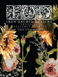 IOD Painterly Florals Tranfers