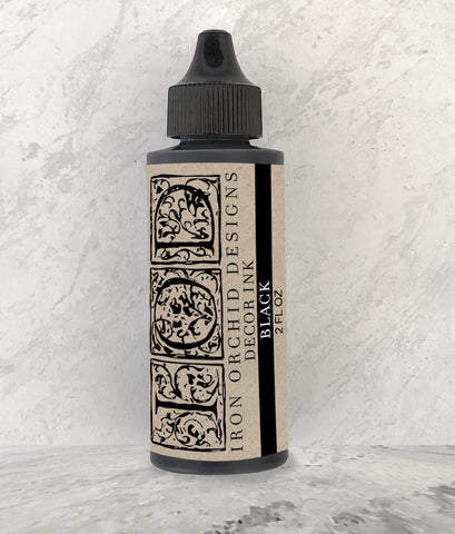 IOD Decor Ink Black 2 oz