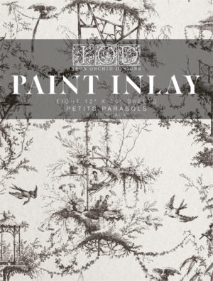 IOD Petit Parasols Paint Inlays
